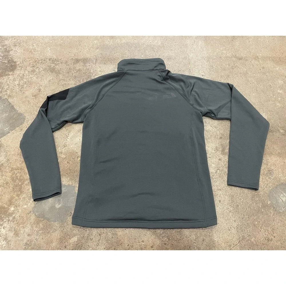 The North Face Jacket Mens‎ Medium Gray Apex TNF MNT Peaks FZ Softshell